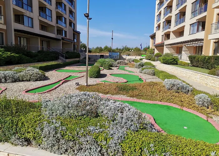 아파트 б003 в бийч резорт- море пред прозореца, плаж пред вратата !!! 오브조르